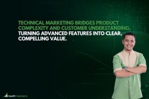 Technical marketing bridges product complexity and customer understanding turning advanced features into clear compelling value