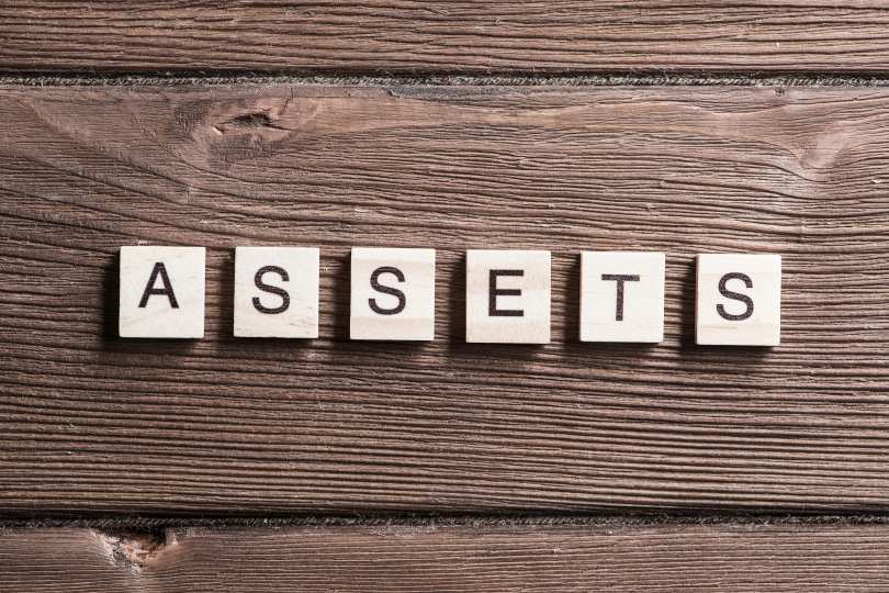 Asset Letters Wood Analyze Assets Management Business