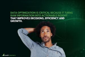 Data optimization is critical because it turns raw information into actionable insight that improves decisions efficiency and growth