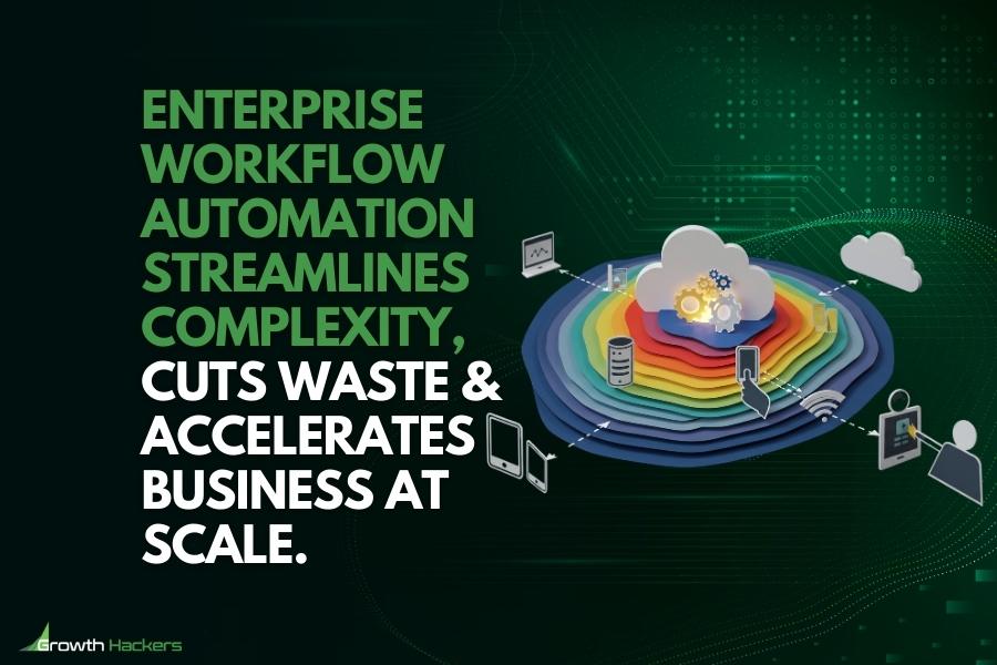 Enterprise workflow automation streamlines complexity cuts waste and accelerates business at scale