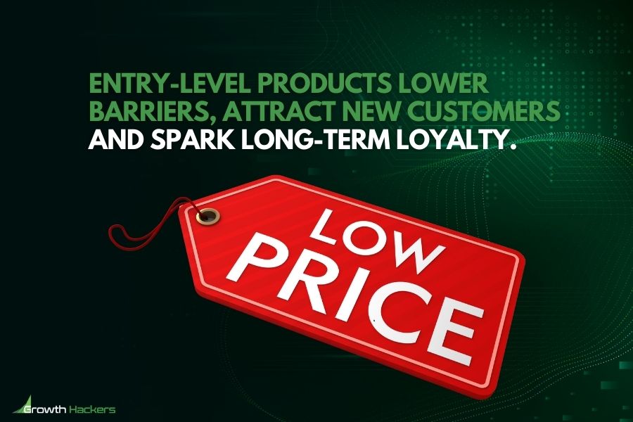 Entry-level products lower barriers attract new customers and spark long-term loyalty