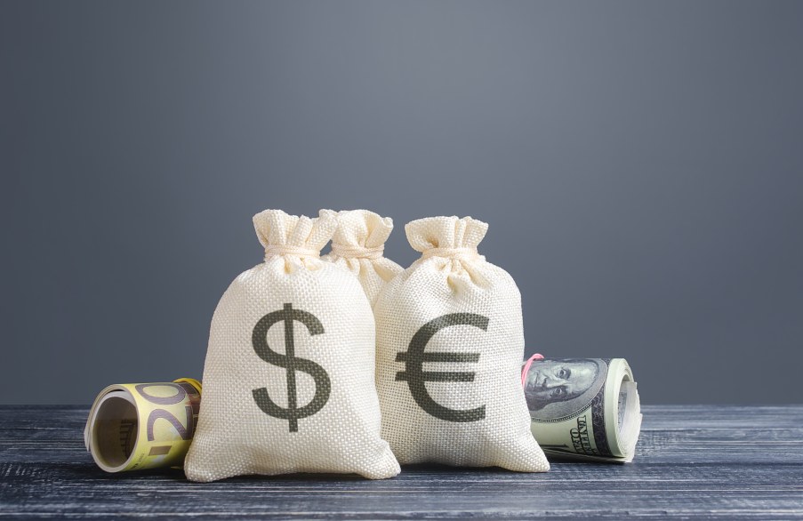 Lucrative Business Model Opportunity US Dollar Euros Bags Money Sacks