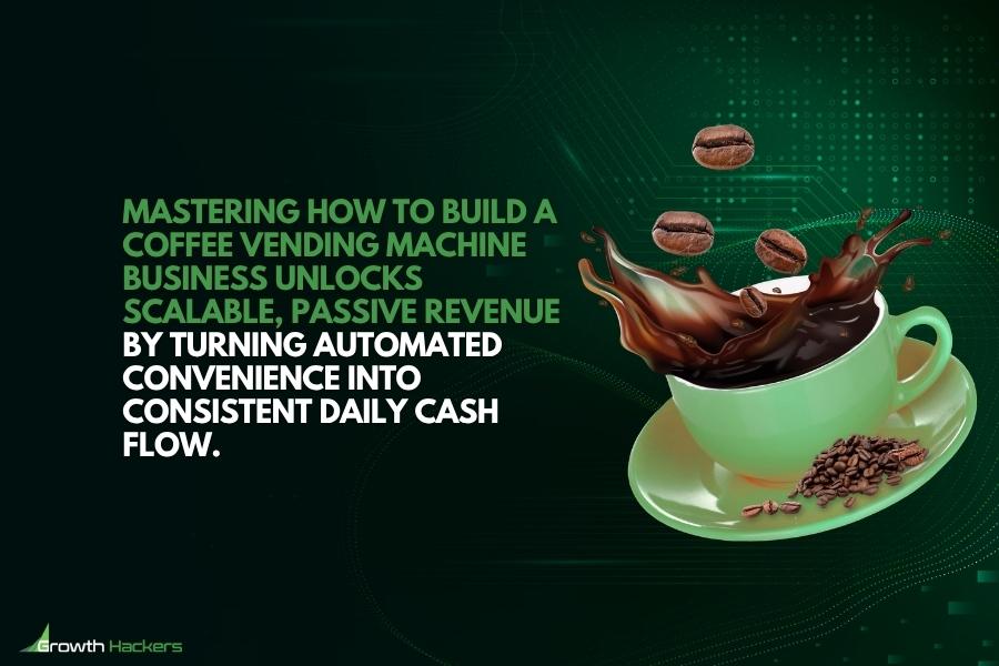 Mastering how to build a coffee vending machine business unlocks scalable passive revenue by turning automated convenience into consistent daily cash flow