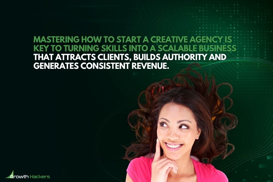Mastering how to start a creative agency is key to turning skills into a scalable business that attracts clients builds authority and generates consistent revenue