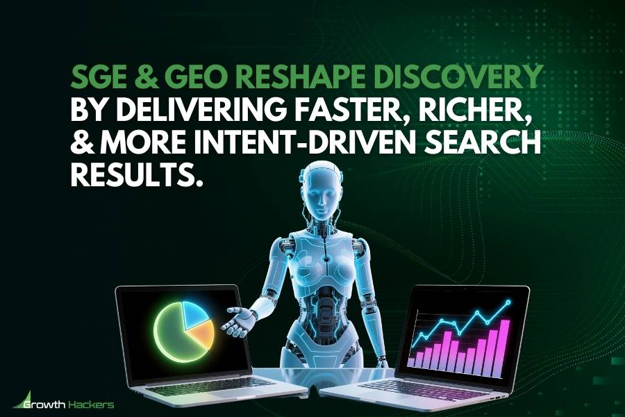 SGE and GEO reshape discovery by delivering faster richer more intent-driven search results