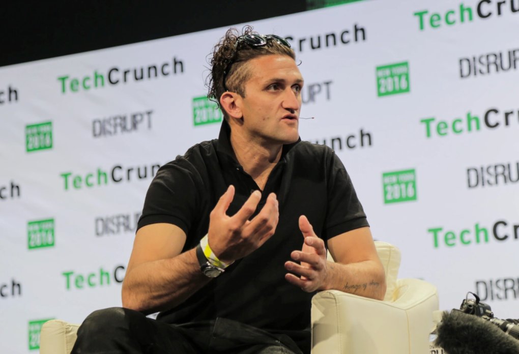 Casey Neistat Speaking Conference TechCrunch Disrupt Tech Startups Entrepreneur