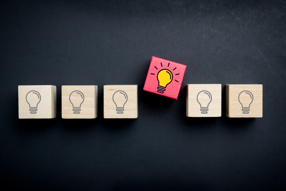 Culture Innovation Ideation Lightbulb Stand Out from the Crowd