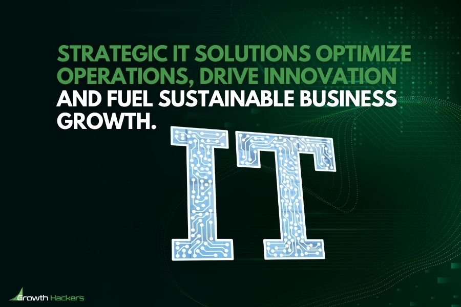 Strategic IT solutions optimize operations drive innovation and fuel sustainable business growth
