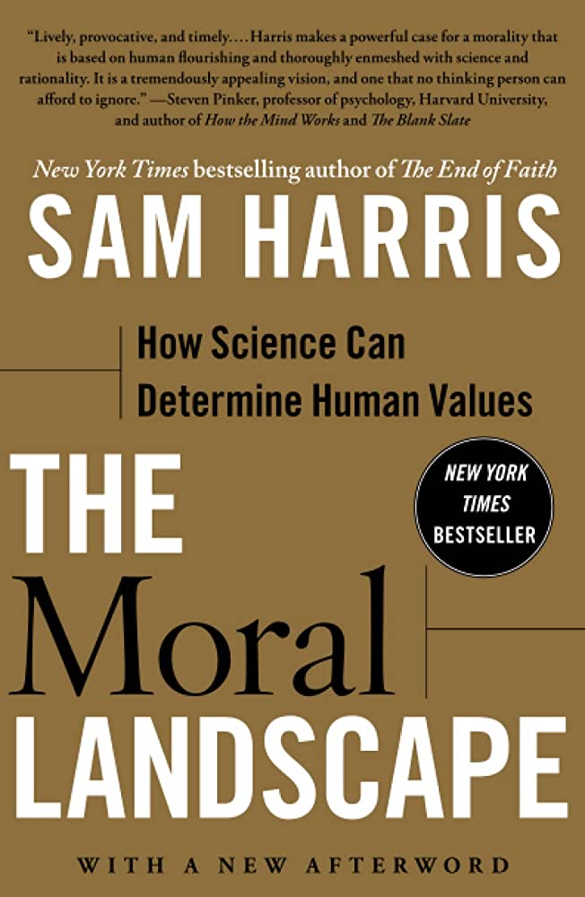 The Moral Landscape - How Science Can Determine Human Values by Sam Harris Book Cover