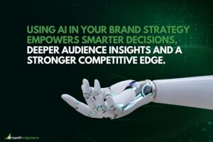 Using AI in your brand strategy empowers smarter decisions deeper audience insights and a stronger competitive edge