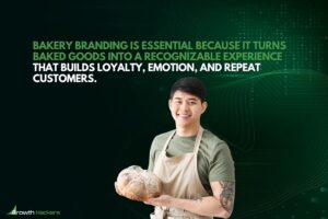 Bakery branding is essential because it turns baked goods into a recognizable experience that builds loyalty emotion and repeat customers
