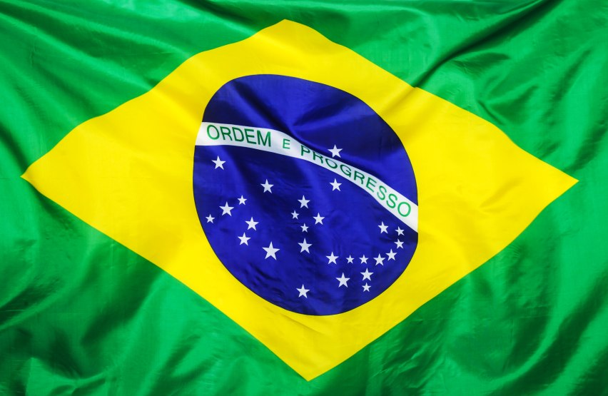 Brazilian Flag Brazil Flags Floating Float Wind