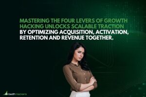Mastering the four levers of growth hacking unlocks scalable traction by optimizing acquisition activation retention and revenue together