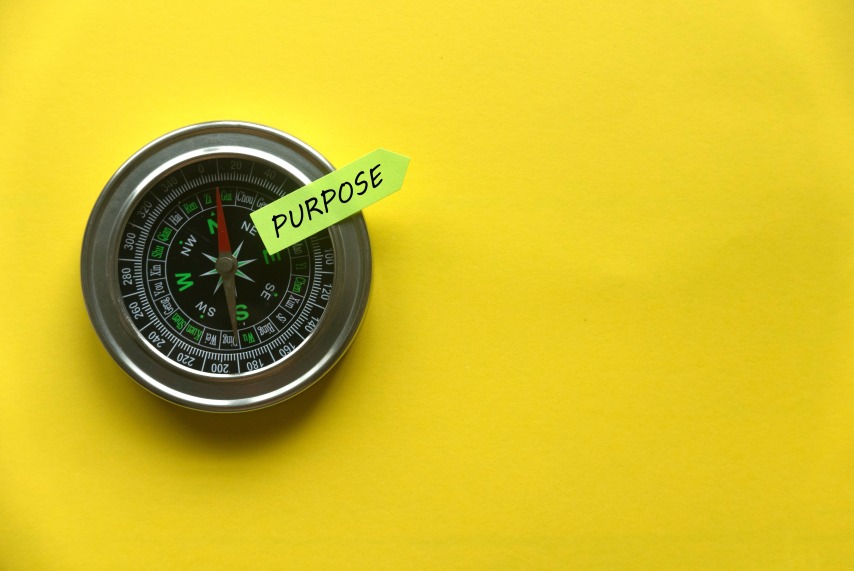 Purpose Concept Compass Company Core Values