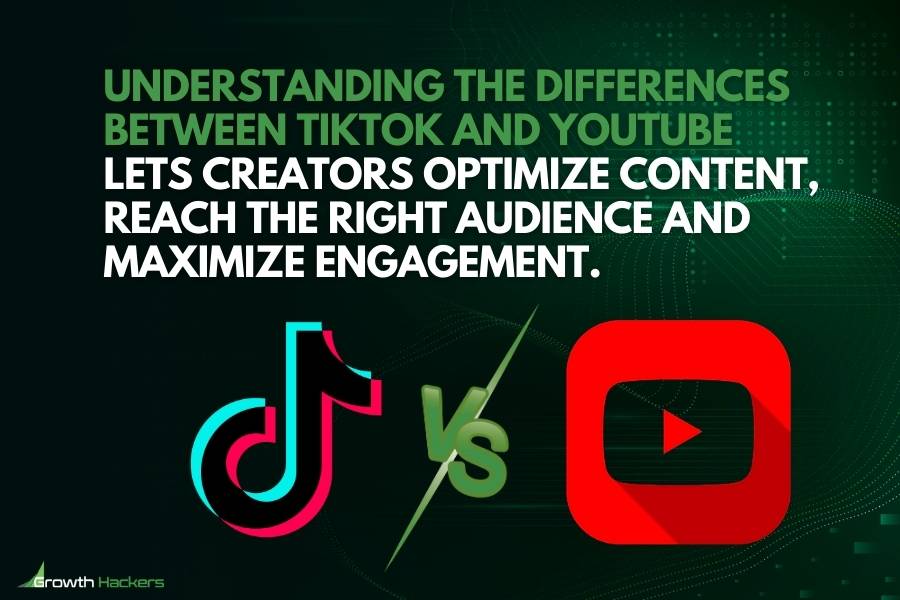 Understanding the differences between TikTok and YouTube lets creators optimize content reach the right audience maximize engagement
