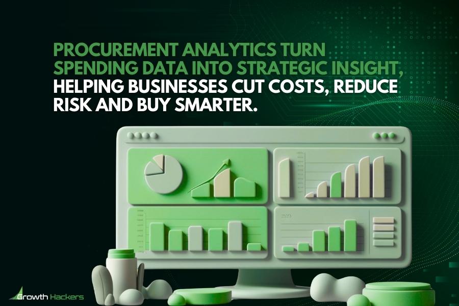 Procurement analytics turn spending data into strategic insight helping businesses cut costs reduce risk and buy smarter