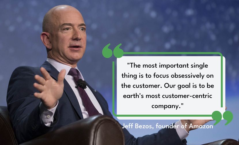 exemple avec Jeff Bezos concurrent direct et indirect sur le marché des entreprises