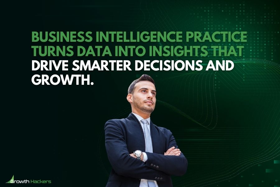 Business intelligence practice turns data into insights that drive smarter decisions and growth