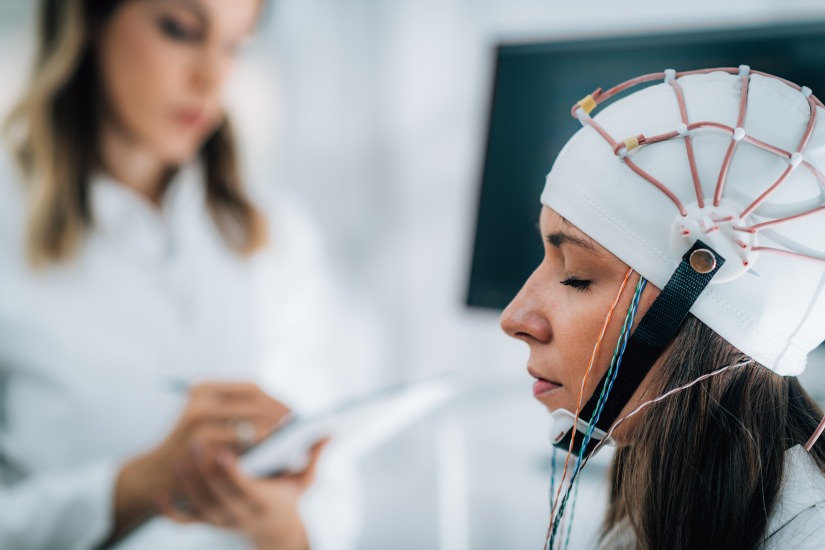 Clinical Neuroscience Doctor Patient Women Brain Tests Experiments