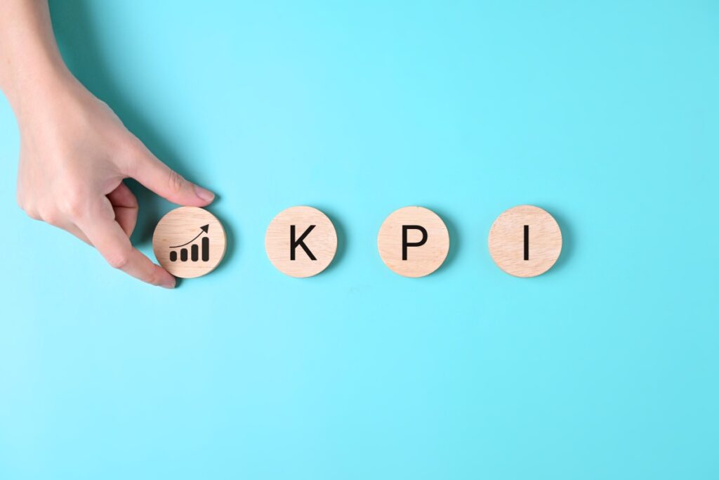Define KPIs KPI Key Performance Indicators Business Digital Growth Concept