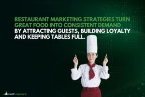 Restaurant marketing strategies turn great food into consistent demand by attracting guests building loyalty and keeping tables full