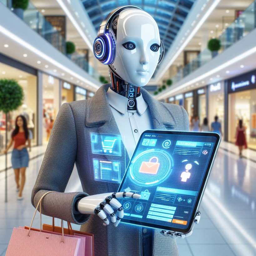 AI-Powered Personal Shopping Assistants Artificial Intelligence Robot Robotics Mall
