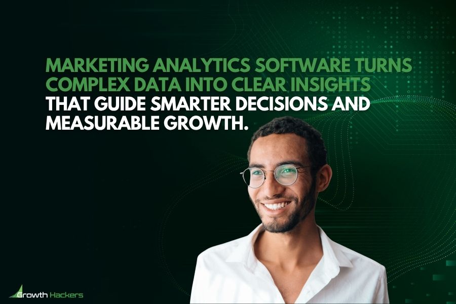 Marketing analytics software turns complex data into clear insights that guide smarter decisions and measurable growth