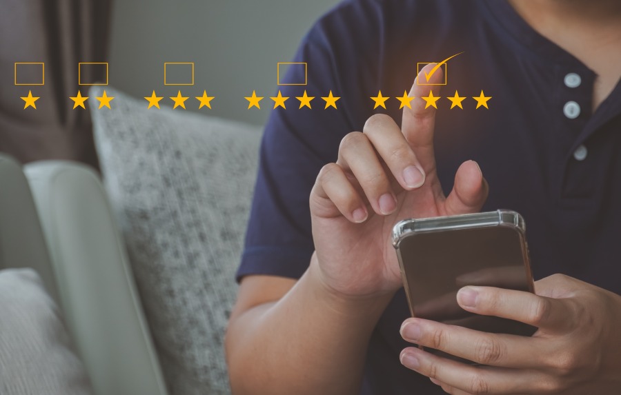 Customer Review Feedback Good Rating Smartphone Reviews CX