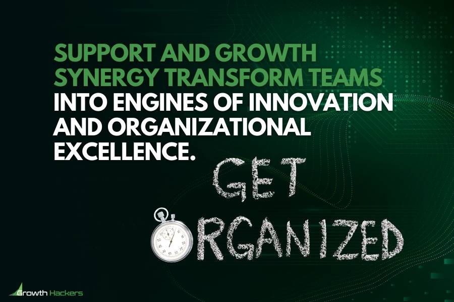 Support and growth synergy transform teams into engines of innovation and organizational excellence