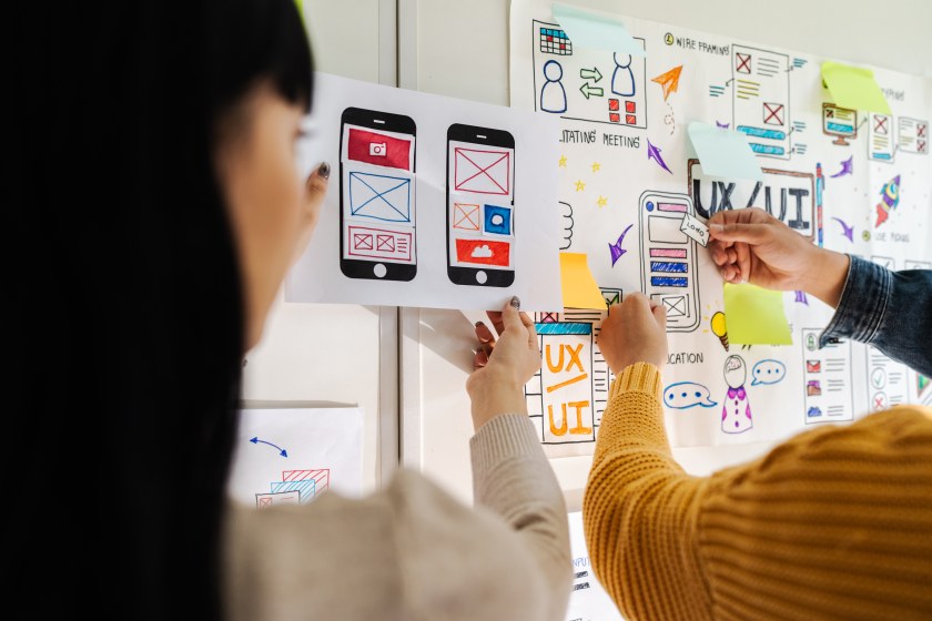 Mobile App Development UX User Experience Design Whiteboard