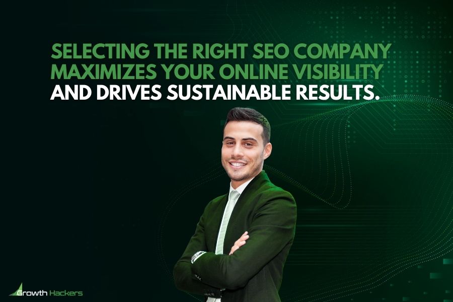 Selecting the right SEO company maximizes your online visibility and drives sustainable results