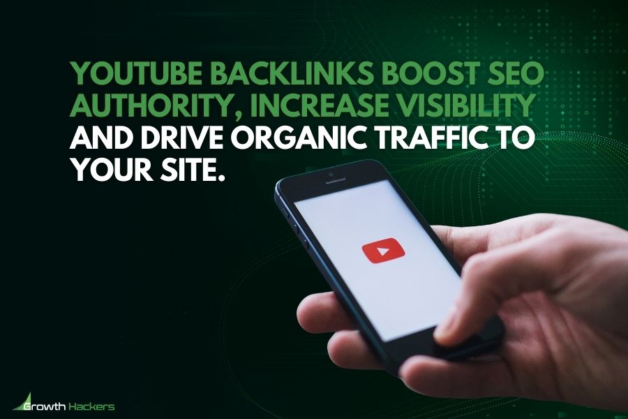 YouTube backlinks boost SEO authority increase visibility and drive organic traffic to your site
