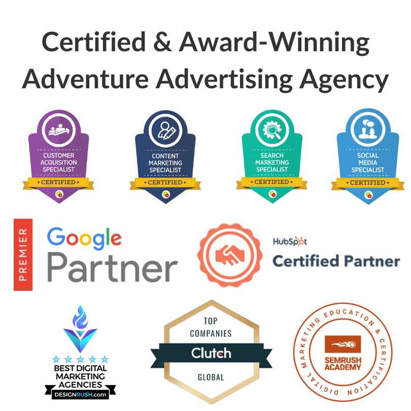 Award Winning Advertising Marketing Agency Awards Certifications Digital Agencies Companies Firms