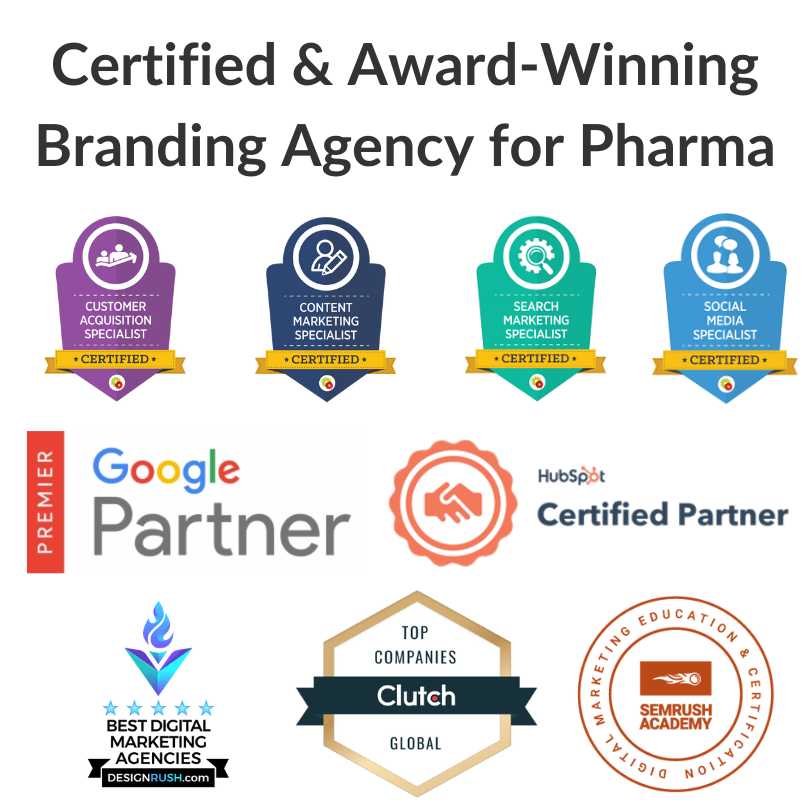 Award Winning Branding Agencies for Pharmaceutical Companies Awards Certifications Pharma Firms