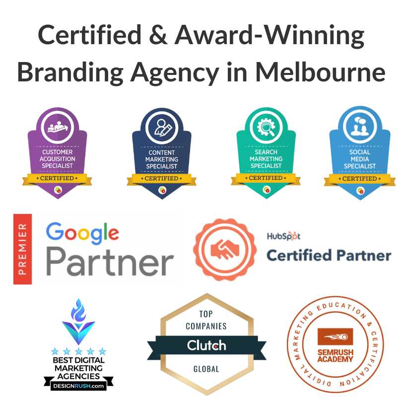 Award Winning Branding Agencies in Melbourne Awards Certifications Companies Firms