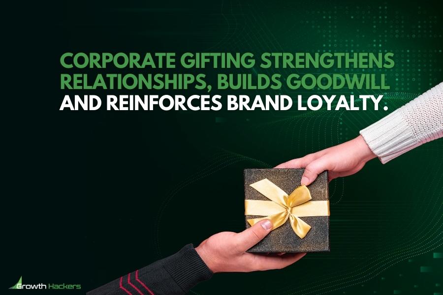 Corporate gifting strengthens relationships builds goodwill and reinforces brand loyalty