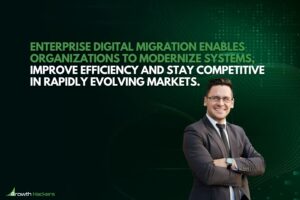 Enterprise digital migration enables organizations to modernize systems improve efficiency and stay competitive in rapidly evolving markets