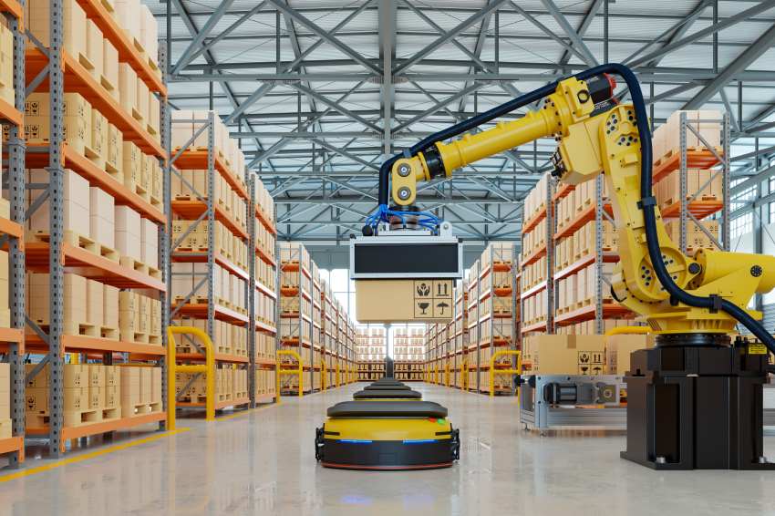 Inventory Management Robotic Arm Manufacturing Automate Ai