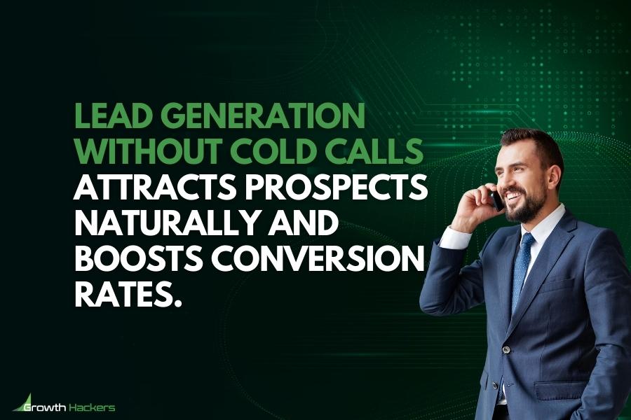 Lead generation without cold calls attracts prospects naturally and boosts conversion rates