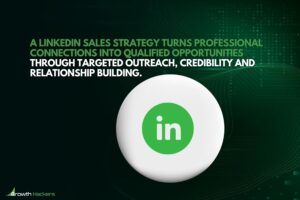 A LinkedIn sales strategy turns professional connections into qualified opportunities through targeted outreach credibility and relationship building