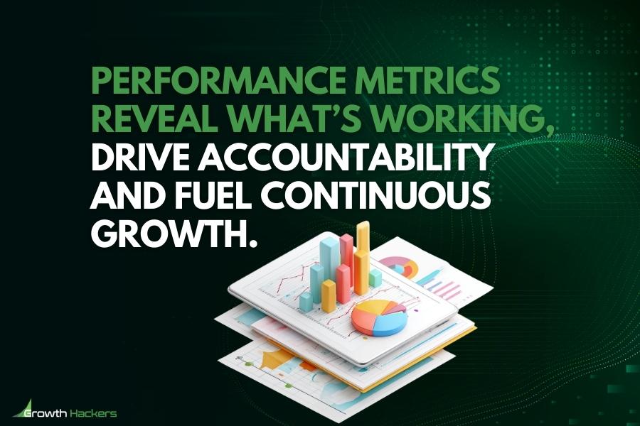 Performance metrics reveal what’s working drive accountability and fuel continuous growth