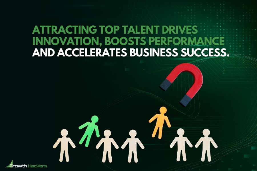 Attracting top talent drives innovation boosts performance and accelerates business success