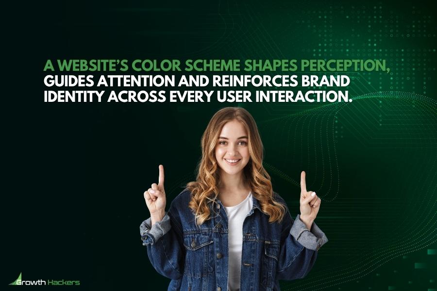 A website’s color scheme shapes perception guides attention and reinforces brand identity across every user interaction