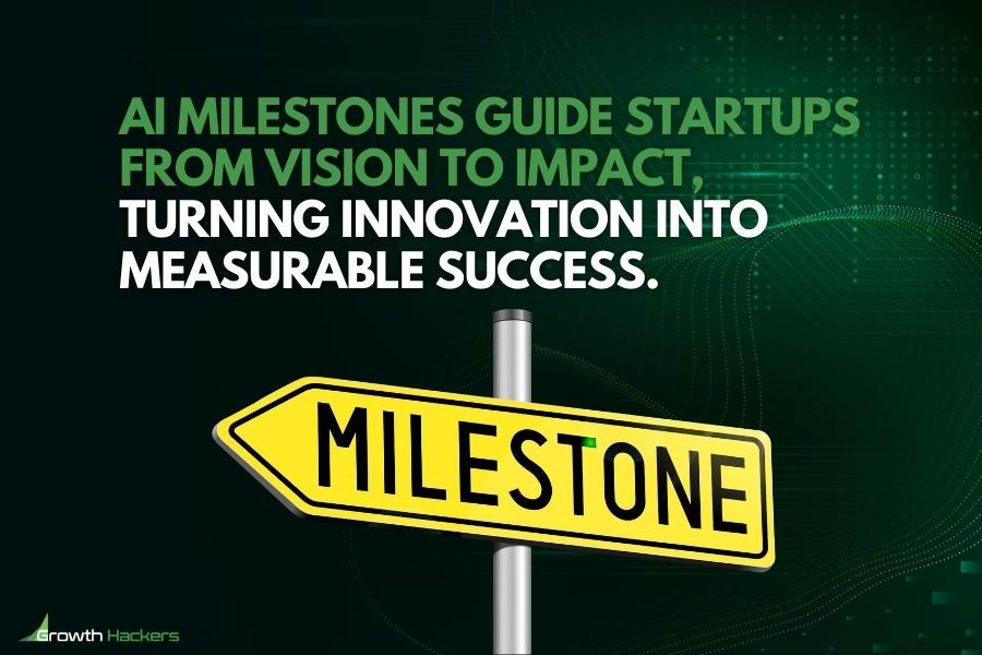 AI milestones guide startups from vision to impact turning innovation into measurable success
