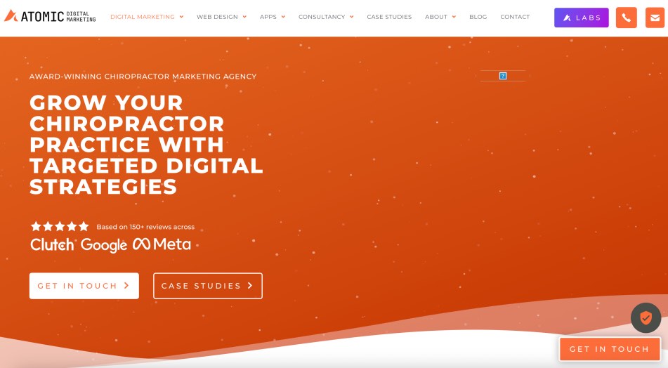 Atomic Top Chiropractic Digital Marketing Agencies Services for Chiropractor Practices