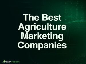 Best Agriculture Marketing Companies