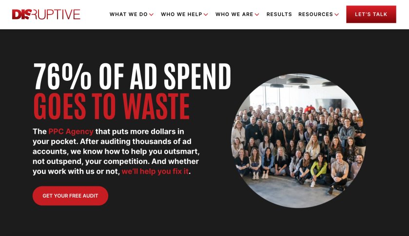 Disruptive Advertising Best Google AdWords Management Firm