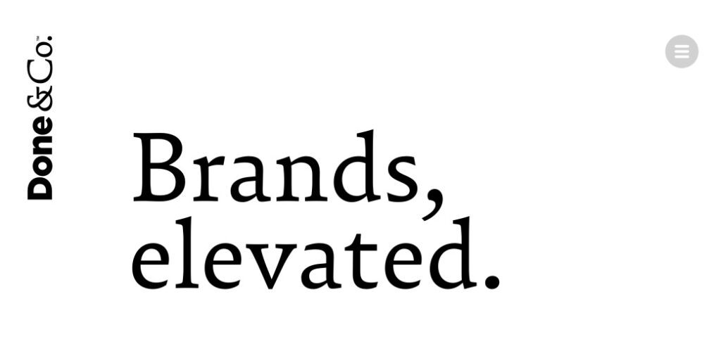 Done & Co Best Creative Agency for B2B Brands