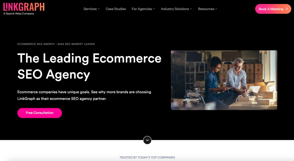 LinkGraph Best eCommerce SEO Agency Top E-Commerce Search Engine Optimization Agencies Services