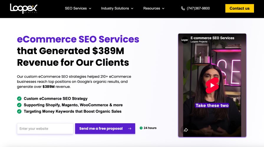 Loopex Digital Best eCommerce SEO Agency